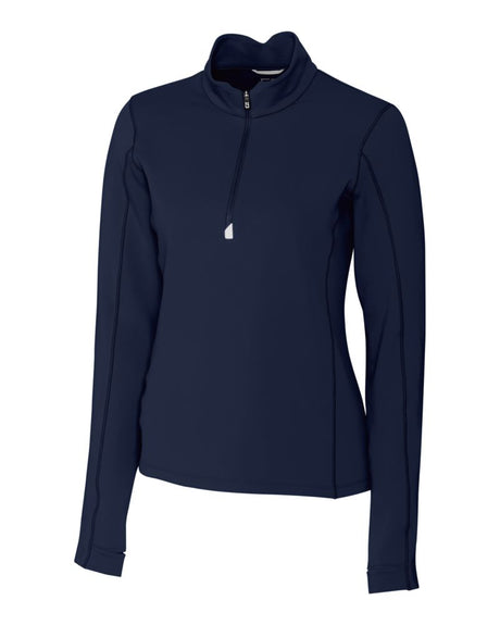Cutter & Buck Traverse Stretch Quarter Zip Womens Pullover Cutter & Buck