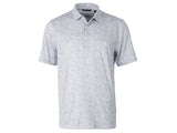 Cutter & Buck Pike Constellation Print Stretch Mens Polo Cutter & Buck