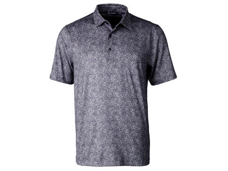 Cutter & Buck Pike Constellation Print Stretch Mens Polo Cutter & Buck