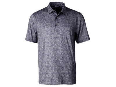 Cutter & Buck Pike Constellation Print Stretch Mens Polo