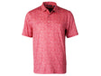 Cutter & Buck Pike Constellation Print Stretch Mens Polo Cutter & Buck