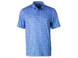 Cutter & Buck Pike Constellation Print Stretch Mens Polo Cutter & Buck