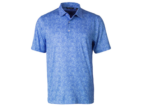Cutter & Buck Pike Constellation Print Stretch Mens Polo Cutter & Buck