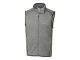 Cutter & Buck Mainsail Sweater-Knit Mens Full Zip Vest Cutter & Buck