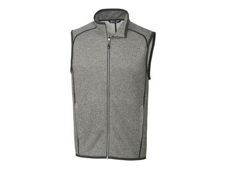 Cutter & Buck Mainsail Sweater-Knit Mens Full Zip Vest Cutter & Buck