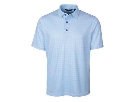 Cutter & Buck Pike Double Dot Print Stretch Mens Polo Cutter & Buck
