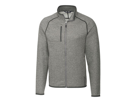 Cutter & Buck Mainsail Sweater-Knit Mens Full Zip Jacket Cutter & Buck