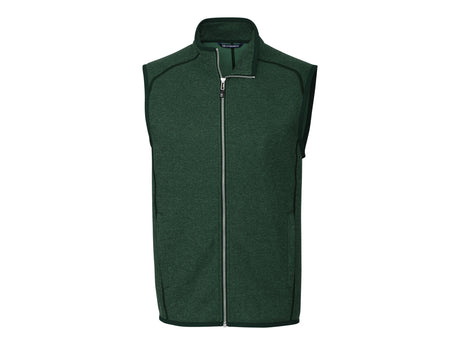 Cutter & Buck Mainsail Sweater-Knit Mens Full Zip Vest Cutter & Buck