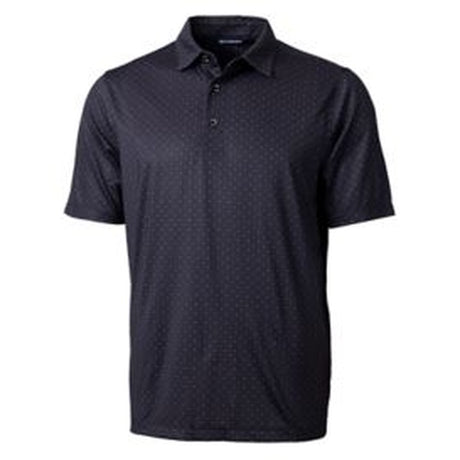 Cutter & Buck Pike Double Dot Print Stretch Mens Polo Cutter & Buck