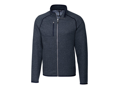 Cutter & Buck Mainsail Sweater-Knit Mens Full Zip Jacket Cutter & Buck