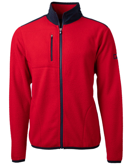 Cutter & Buck Cascade Eco Sherpa Mens Big & Tall Fleece Jacket Cutter & Buck
