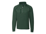 Cutter & Buck Mainsail Sweater-Knit Mens Big and Tall Half Zip Pullover Jacket Cutter & Buck