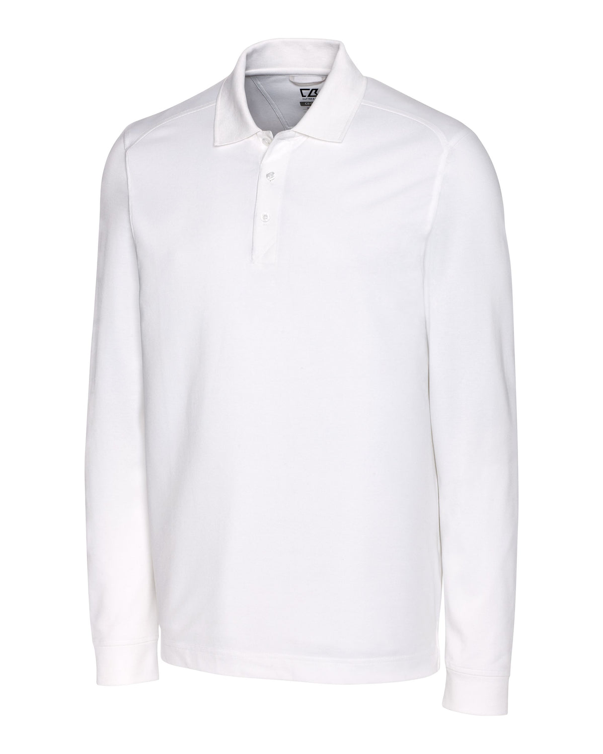 Cutter & Buck Advantage Tri-Blend Pique Mens Big and Tall Long Sleeve Polo Cutter & Buck