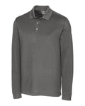 Cutter & Buck Advantage Tri-Blend Pique Mens Big and Tall Long Sleeve Polo Cutter & Buck