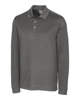 Cutter & Buck Advantage Tri-Blend Pique Mens Big and Tall Long Sleeve Polo Cutter & Buck