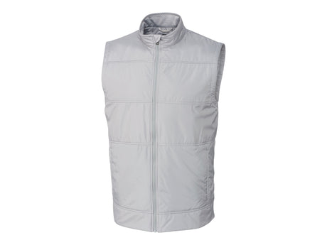 Cutter & Buck Stealth Hybrid Quilted Mens Big and Tall Windbreaker Vest Cutter & Buck