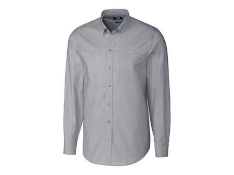 Cutter & Buck Stretch Oxford Mens Big and Tall Long Sleeve Dress Shirt Cutter & Buck