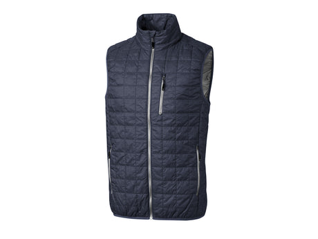 Cutter & Buck Rainier PrimaLoft® Mens Big and Tall Eco Insulated Full Zip Puffer Vest Cutter & Buck