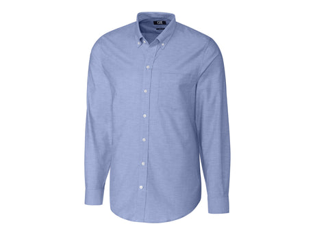 Cutter & Buck Stretch Oxford Mens Big and Tall Long Sleeve Dress Shirt Cutter & Buck