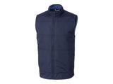 Cutter & Buck Stealth Hybrid Quilted Mens Big and Tall Windbreaker Vest Cutter & Buck