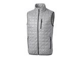 Cutter & Buck Rainier PrimaLoft® Mens Big and Tall Eco Insulated Full Zip Puffer Vest Cutter & Buck