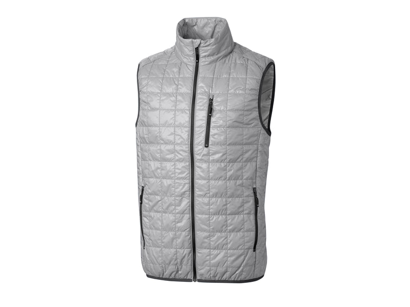 Cutter & Buck Rainier PrimaLoft® Mens Big and Tall Eco Insulated Full Zip Puffer Vest