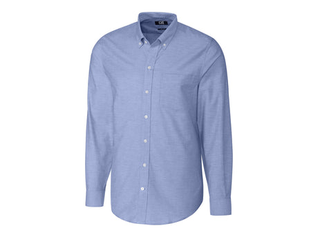 Cutter & Buck Stretch Oxford Mens Big and Tall Long Sleeve Dress Shirt Cutter & Buck