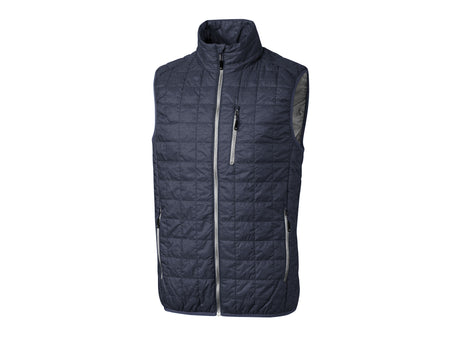 Cutter & Buck Rainier PrimaLoft® Mens Big and Tall Eco Insulated Full Zip Puffer Vest Cutter & Buck