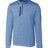 Cutter & Buck Stealth Heathered Quarter Zip Mens Pullover Cutter & Buck