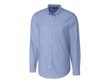 Cutter & Buck Stretch Oxford Mens Big and Tall Long Sleeve Dress Shirt Cutter & Buck