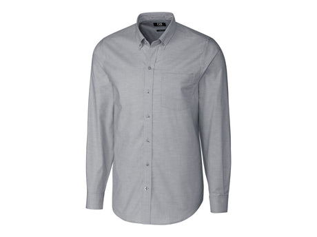 Cutter & Buck Stretch Oxford Mens Big and Tall Long Sleeve Dress Shirt Cutter & Buck
