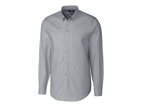 Cutter & Buck Stretch Oxford Mens Big and Tall Long Sleeve Dress Shirt Cutter & Buck
