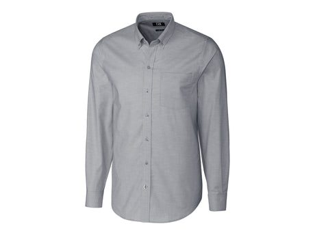 Cutter & Buck Stretch Oxford Mens Big and Tall Long Sleeve Dress Shirt Cutter & Buck