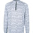 Cutter & Buck Traverse Camo Print Stretch Quarter Zip Mens Big and Tall Pullover Cutter & Buck