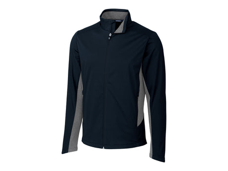 Cutter & Buck Navigate Softshell Mens Big and Tall Full Zip Jacket Cutter & Buck