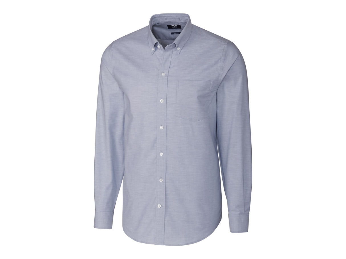 Cutter & Buck Stretch Oxford Mens Big and Tall Long Sleeve Dress Shirt Cutter & Buck