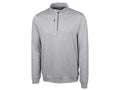 Cutter & Buck Stealth Heathered Quarter Zip Mens Pullover Cutter & Buck
