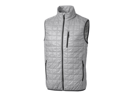 Cutter & Buck Rainier PrimaLoft® Mens Big and Tall Eco Insulated Full Zip Puffer Vest Cutter & Buck