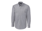 Cutter & Buck Easy Care Stretch Gingham Mens Big and Tall Long Sleeve Dress Shirt Cutter & Buck