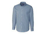 Cutter & Buck Easy Care Stretch Gingham Mens Big and Tall Long Sleeve Dress Shirt Cutter & Buck