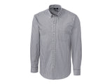 Cutter & Buck Easy Care Stretch Gingham Mens Big and Tall Long Sleeve Dress Shirt Cutter & Buck