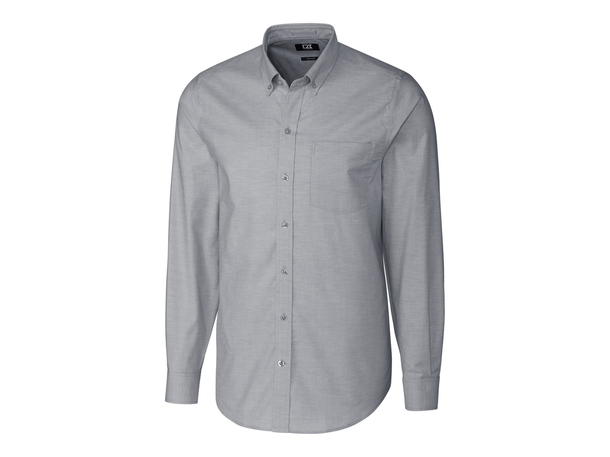 Cutter & Buck Stretch Oxford Mens Big and Tall Long Sleeve Dress Shirt Cutter & Buck