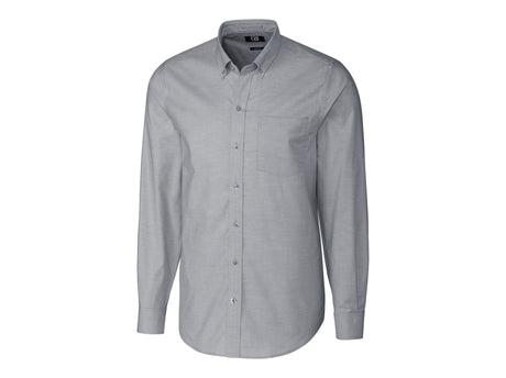 Cutter & Buck Stretch Oxford Mens Big and Tall Long Sleeve Dress Shirt Cutter & Buck