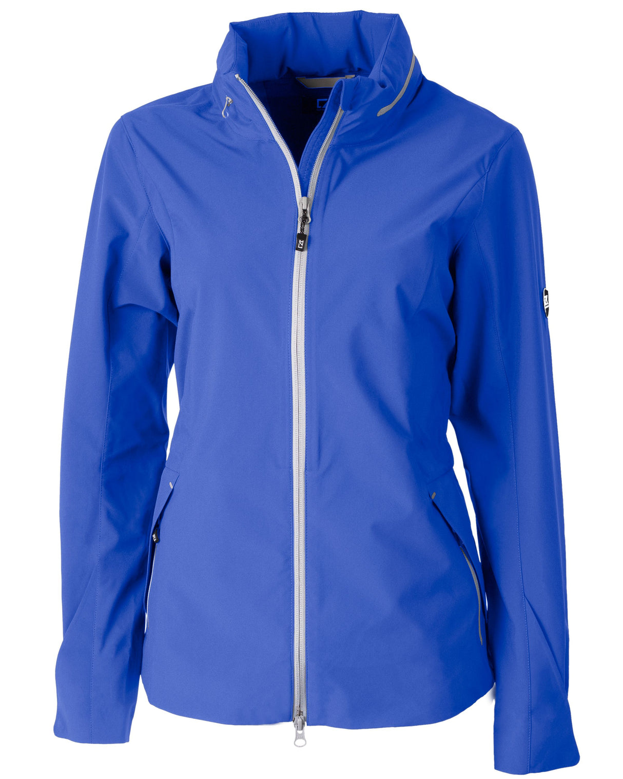 Cutter & Buck Vapor Water Repellent Stretch Womens Full Zip Rain Jacket Cutter & Buck