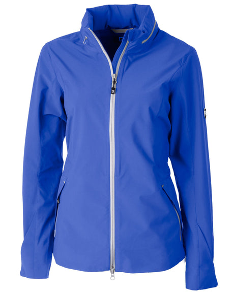 Cutter & Buck Vapor Water Repellent Stretch Womens Full Zip Rain Jacket Cutter & Buck