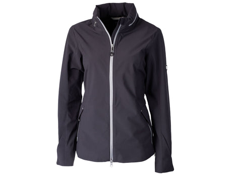 Cutter & Buck Vapor Water Repellent Stretch Womens Full Zip Rain Jacket Cutter & Buck
