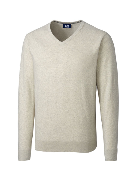 Cutter & Buck Lakemont Tri-Blend Mens V-Neck Pullover Sweater Cutter & Buck