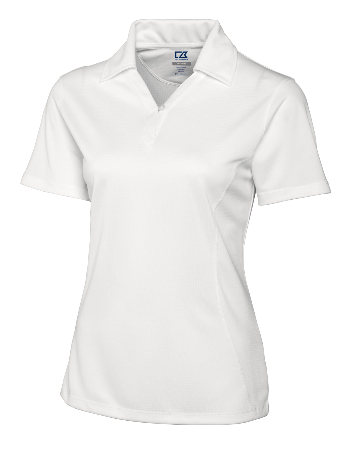 Cutter & Buck CB Drytec Genre Textured Solid Womens Polo Cutter & Buck