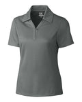 Cutter & Buck CB Drytec Genre Textured Solid Womens Polo Cutter & Buck