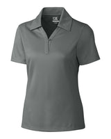 Cutter & Buck CB Drytec Genre Textured Solid Womens Polo Cutter & Buck